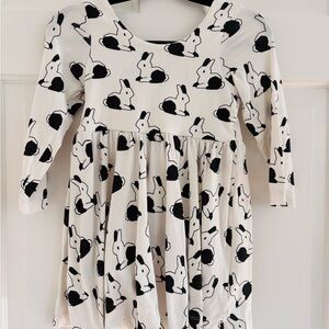 Monica and Andy Let's Dance Bunny Print Dress Size: 3T